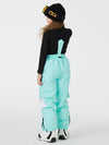 Kid's Unisex Mountain Lover Waterproof Snow Pants Ski Bibs