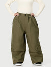 Women's UrbanCraft Double Knee Utility Cargo Snow Pants with Rivet-Reinforced Panels