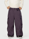 Men's Camden Punk Reflective Street Utility Cargo Snow Pants – Baggy Freestyle Fit