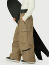 Men's Techline Workwear-Inspired Utility Cargo Snow Pants – Baggy Freestyle Fit