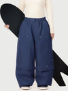 Women's UrbanCraft Double Knee Utility Cargo Snow Pants with Rivet-Reinforced Panels