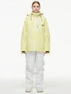 Men's Backcountry Mountain Windbreaker Thermal Snow Suits with Overalls Bibs