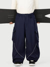 Men's Camden Punk Reflective Street Utility Cargo Snow Pants – Baggy Freestyle Fit