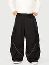 Men's Camden Punk Reflective Street Utility Cargo Snow Pants – Baggy Freestyle Fit