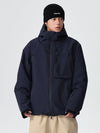 Men's Searipe Durable Mountain Pro All-Terrain Baggy Snow Jacket