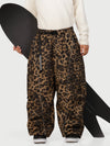 Men's Wild Motion Reflective Cargo Pockets Extra Baggy Snow Pants