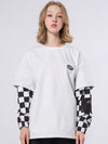Men's Dook Snow Fake Two Crew Neck Sweater