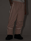 Women's Air Pose Neon Light Reflective Stripe Snow Pants