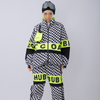 Dawnski Women's Street Style Plaid Snow Jacket