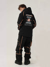 Men's Air Pose Mountain Breaker Stripe Cargo Snow Jacket & Pants