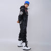Dawnski Men's P-40 Fighter & Shark Conjoined One Piece Snowboard Suits