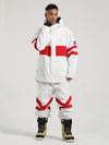 Men's Gsou Snow Light Zone Stripe Two Piece Snowsuit