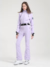 Women's Gsou Snow Classic Belted Flare Ski Jumpsuit