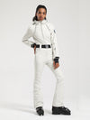 Women's Gsou Snow Classic Belted Flare Ski Suit One Piece