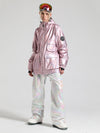 Women's Gsou Snow Neon Holographic Cargo Snow Jacket & Pants Sets