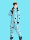 Boy & Girls Unisex Phibee One Piece Stylish Ski Suits Winter Jumpsuit Snowsuits