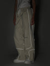 Women's Air Pose Neon Light Reflective Stripe Snow Pants