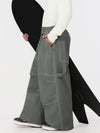 Men's UrbanCraft Workwear Baggy Snow Pants with Enhanced Knee Mobility Design