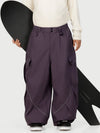 Men's Camden Punk Reflective Street Utility Cargo Snow Pants – Baggy Freestyle Fit