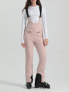 Women's Gsou Snow Elegant Stretch Flare Ski Bibs Pants
