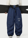 Men's Camden Punk Rivet Street Utility Cargo Snow Pants – Baggy Freestyle Fit