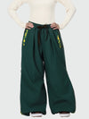 Women's Hyper Flux Side Zip Graffiti Panel Extra Baggy Freestyle Snow Pants