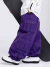 Men's Rabbit Snow Freestyle Cargo Baggy Snowboard Pants