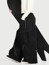 Women's Camden Punk Reflective Street Utility Cargo Snow Pants – Baggy Freestyle Fit