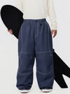 Men's UrbanCraft Workwear Baggy Snow Pants with Enhanced Knee Mobility Design