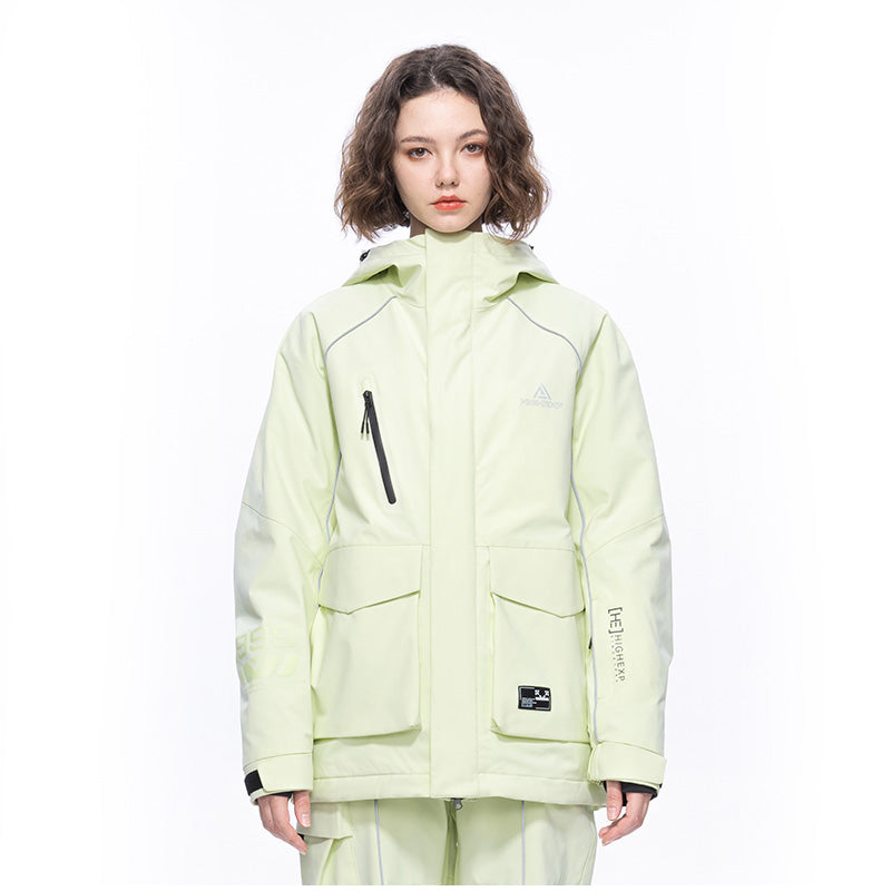 Women's High Experience Unisex Winter Snow Ace Waterproof Skiing Jacket