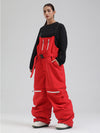 Women's Gsou Snow Mountain Chill Freestyle Baggy Snowboard Bibs