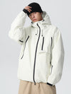 Men's Searipe Durable Mountain Pro All-Terrain Baggy Snow Jacket