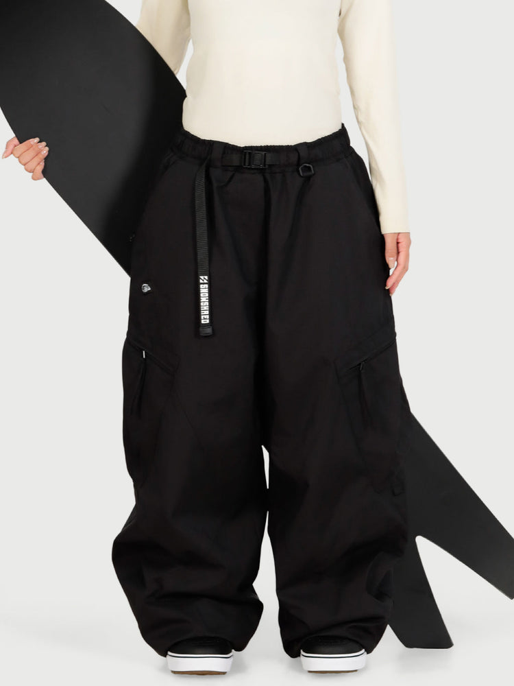 Women's TerrainFlex Freestyle Oversized Cargo Snow Pants – Crew Edition