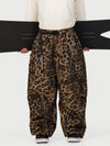 Men's Wild Motion Reflective Cargo Pockets Extra Baggy Snow Pants