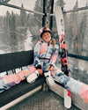 Women's Gsou Snow Classic Belted Flare Ski Jumpsuit