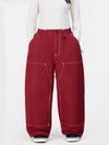 Women's UrbanCraft Utility Freeride Baggy Snowboard Pants with Reinforced Panels