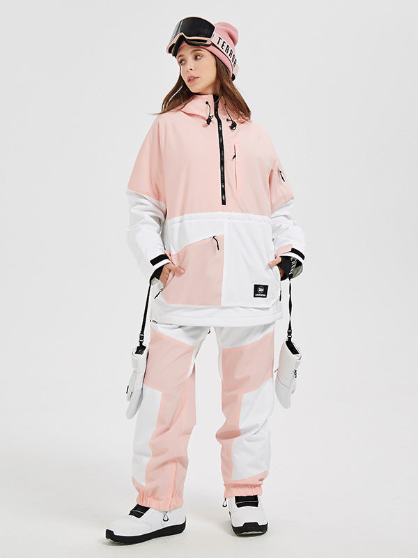 Women's Mountain Pro Anorak Waterproof Snow Suit Sets