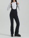 Women's Gsou Snow Elegant Flare Ski Bibs Pants