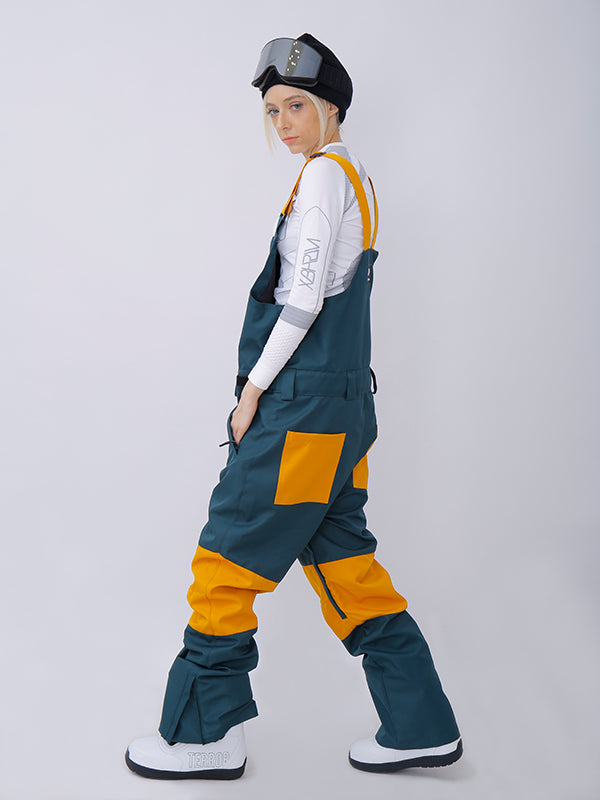 Women's Snowverb Alpine Ranger Bibs Overall Snowboard Pants-SALE