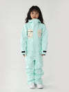Kid's Air Pose Winter Warrior Block One Piece Snowsuit