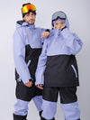 Men's Dawnski Alpine Ranger Pullover Anorak Jacket Colorblock Snow Hoodie