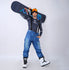 Men's Outdoor Denim Jeans Bibs Overall