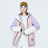 Women's Double Zippers Mountain Discover Snow Jackets