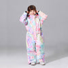 Girls One Piece Style Winter Fashion Ski Suits Winter Jumpsuit Snowsuits