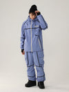 Men's Air Pose Mountain Breaker Stripe Cargo Snow Jacket & Pants