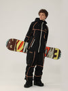 Women's Air Pose Mountain Breaker Stripe Cargo Snow Jacket & Pants