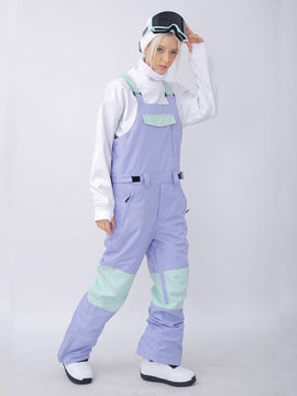 Women's Dawnski Alpine Ranger Ski Bibs Overall Snow Pants