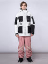 Men's RAWRWAR Winter Space Reflective Snowboard Jacket & Pants