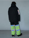 Men's RAWRWAR Winter Space Reflective Snowboard Jacket & Pants
