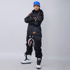 Dawnski Men's P-40 Fighter & Shark Conjoined One Piece Snowboard Suits